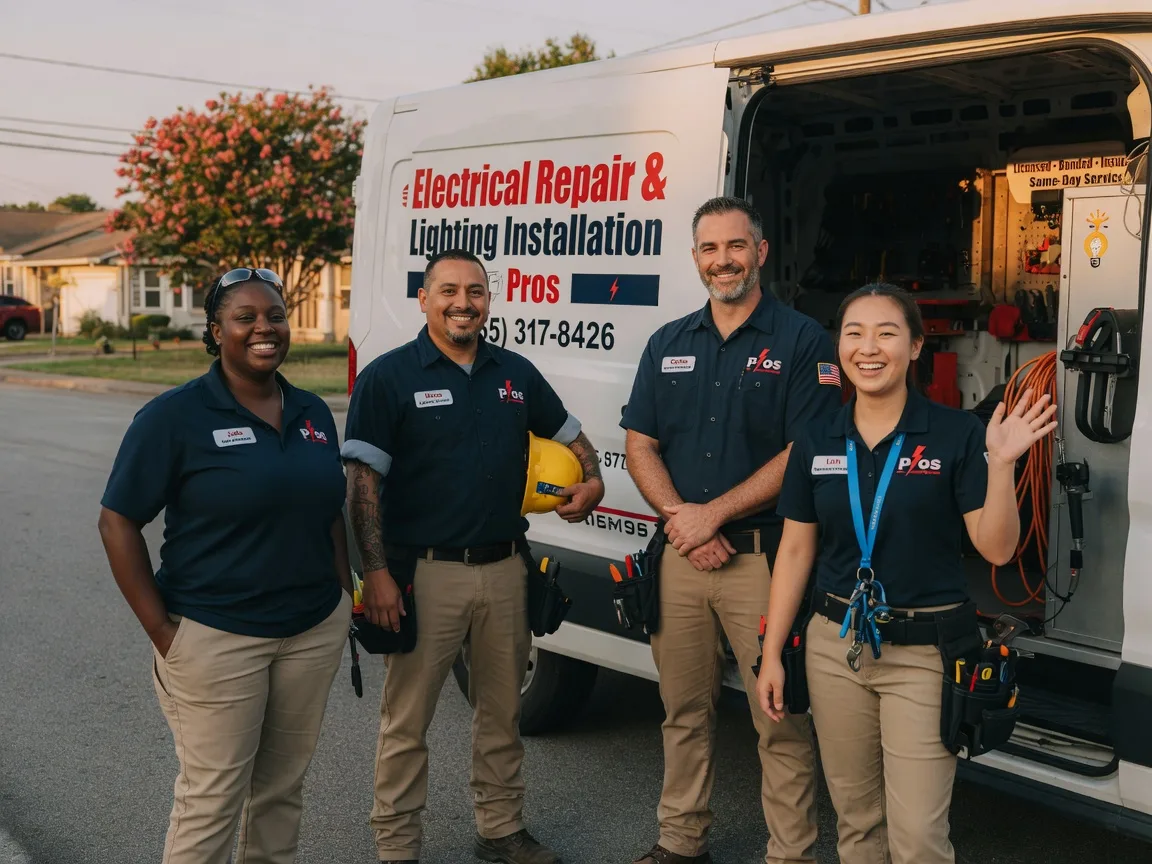 Licensed Electrician company in Larue, TX
